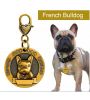 Medaille personnalisée Bulldog francais